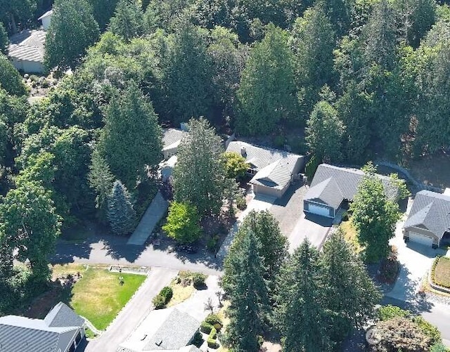 104 Puget Loop, Port Ludlow, WA 98365 - aerial view of a heavily wooded area