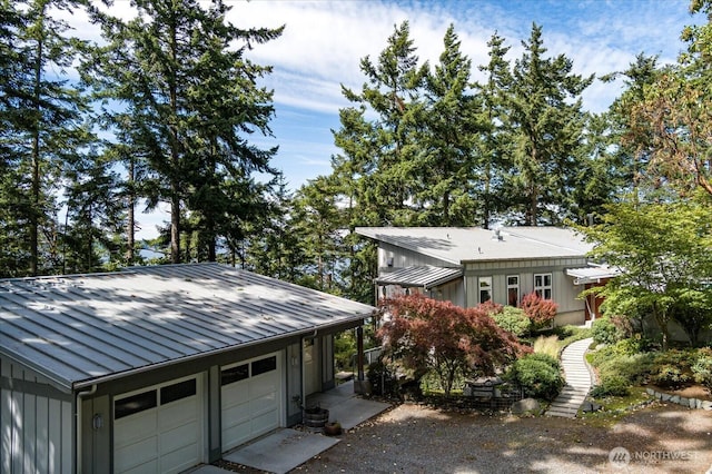 222 Rhodena Dr, Coupeville, WA 98239 - detached garage with driveway
