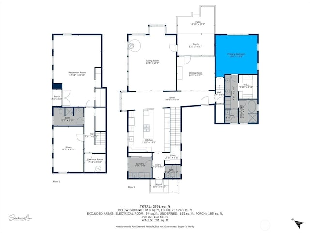222 Rhodena Dr, Coupeville, WA 98239 - view of property floor plan