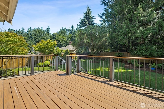 28314 180th Ave SE, Covington, WA 98042 - deck featuring a fenced backyard