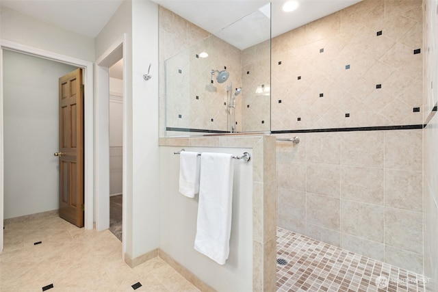 28314 180th Ave SE, Covington, WA 98042 - bathroom featuring a walk in shower and recessed lighting