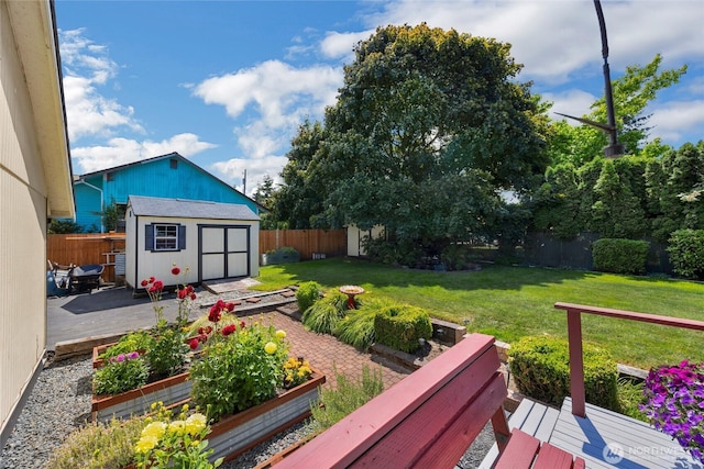 4418 85th Pl SW, Mukilteo, WA 98275 - fenced backyard with a shed, a garden, and a deck