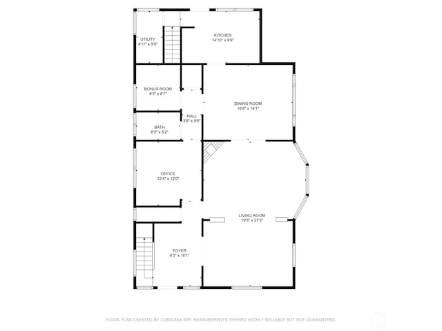 208 N Yakima, Tacoma, WA 98403 - view of property floor plan