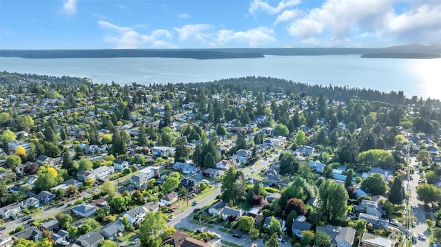 3711 SW Webster, Seattle, WA 98126 - view of property location featuring a large body of water and nearby suburban area
