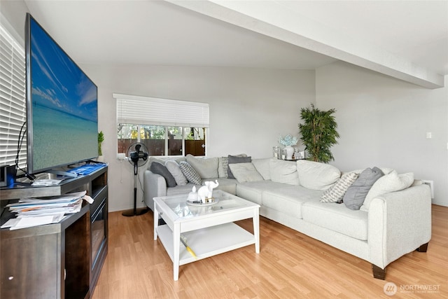 10421 19th Ave SE, Everett, WA 98208 - living area with light wood-style flooring and lofted ceiling