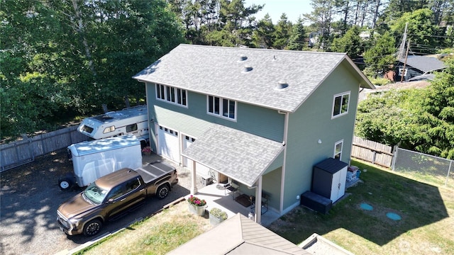 24523 L Ln, Ocean Park, WA 98640 - aerial view of property and surrounding area with a tree filled landscape