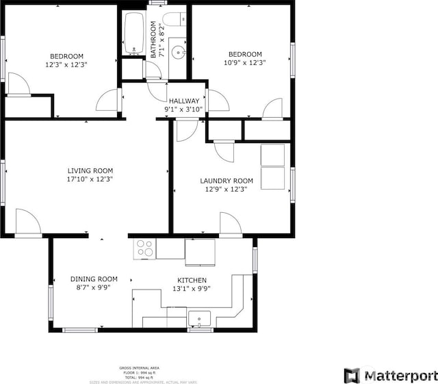 5030 S Park Ave S, Tacoma, WA 98408 - view of room layout