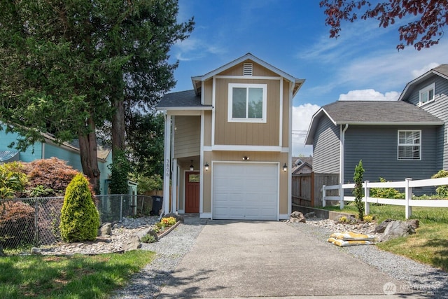 3806 Wetmore Ave, Everett, WA 98201 - view of front of house featuring asphalt driveway and a garage