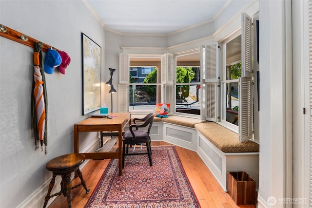 503 12th Ave E, Seattle, WA 98102 - office space featuring wood-type flooring and ornamental molding