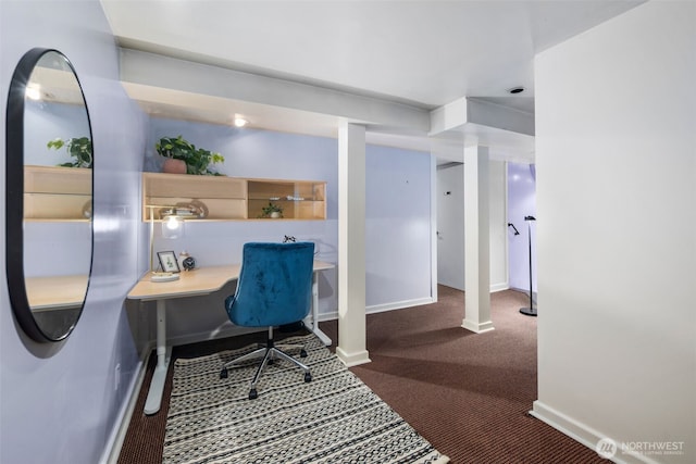 503 12th Ave E, Seattle, WA 98102 - office space with carpet floors and baseboards
