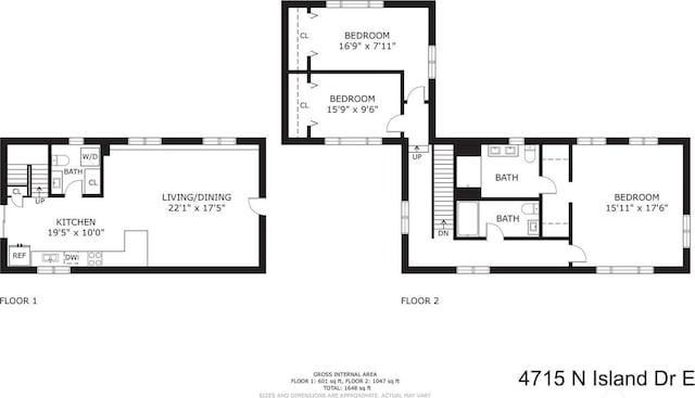 4715 N Island Dr E, Bonney Lake, WA 98391 - view of room layout