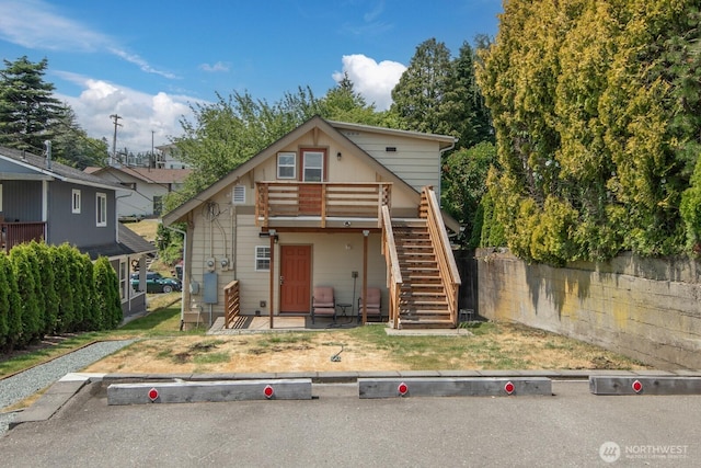 3827 Wetmore Ave, Everett, WA 98201 - view of front of property with stairway
