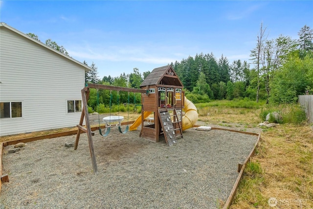 932 Tipsoo Loop N, Rainier, WA 98576 - view of jungle gym