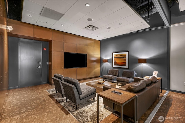 3104 Western Ave Unit 610, Seattle, WA 98121 - common area featuring a drop ceiling