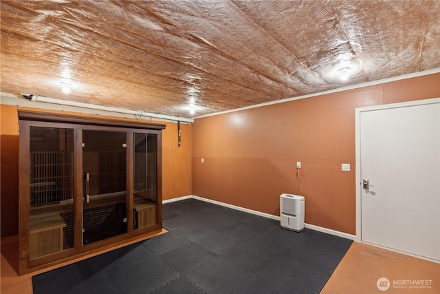 1229 14th St, Port Townsend, WA 98368 - unfurnished room featuring crown molding