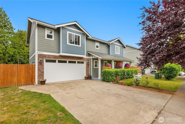 8254 Breeze Loop, Blaine, WA 98230 - view of front of home featuring concrete driveway and a garage