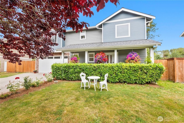 8254 Breeze Loop, Blaine, WA 98230 - traditional-style home with concrete driveway