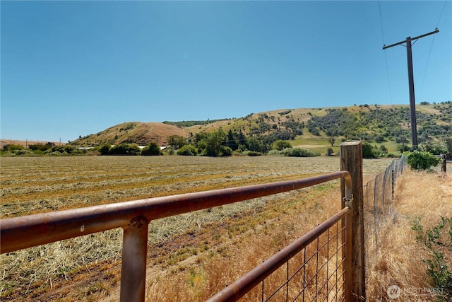 238 Patit Rd, Dayton, WA 99328 - view of mountain backdrop with rural landscape