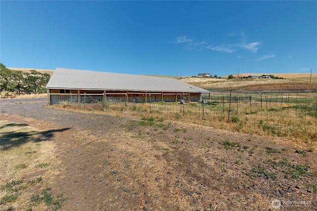 238 Patit Rd, Dayton, WA 99328 - view of outbuilding with an exterior structure and a rural view