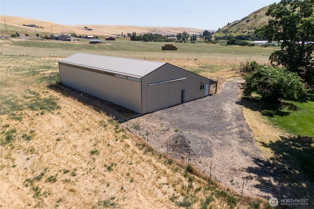 238 Patit Rd, Dayton, WA 99328 - overview of rural landscape with a mountainous background