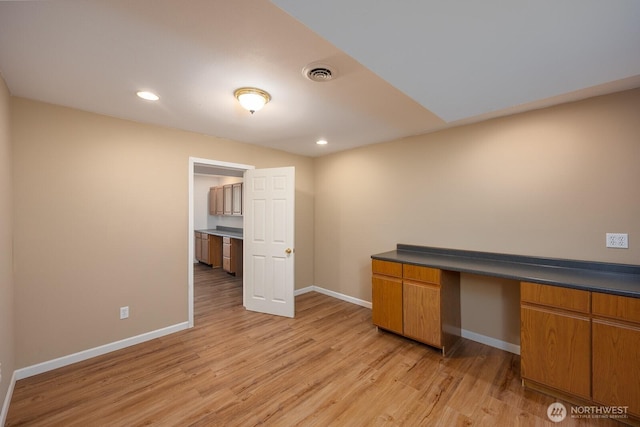 2207 W Depot Springs Rd, Spangle, WA 99031 - unfurnished office featuring light wood finished floors and recessed lighting