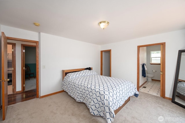 2207 W Depot Springs Rd, Spangle, WA 99031 - bedroom with carpet floors and ensuite bathroom