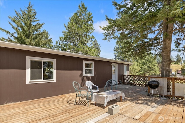 101 Twin Lakes Rd, Cle Elum, WA 98922 - wooden deck featuring grilling area