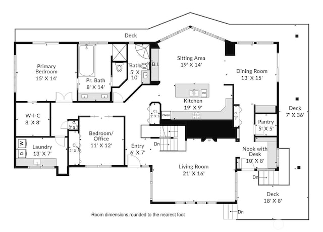 9411 SE 54th St, Mercer Island, WA 98040 - view of property floor plan