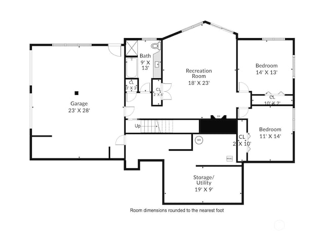 9411 SE 54th St, Mercer Island, WA 98040 - view of property floor plan