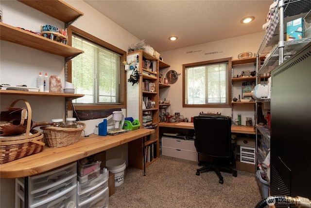 1130 Central Dr, Coulee Dam, WA 99116 - carpeted office space featuring plenty of natural light and recessed lighting