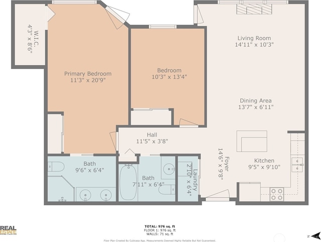 259 W Bakerview Unit 304, Bellingham, WA 98226 - view of home floor plan