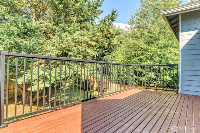 4957 Lewis Ave, Bellingham, WA 98229 - view of wooden deck