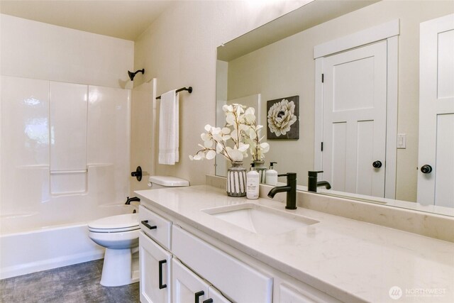 4957 Lewis Ave, Bellingham, WA 98229 - full bathroom with vanity and shower / bath combination