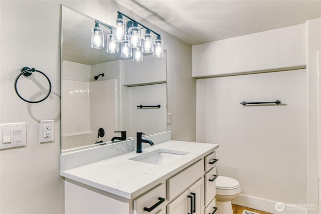 4957 Lewis Ave, Bellingham, WA 98229 - bathroom featuring vanity and toilet