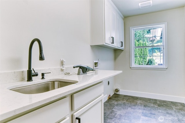 4957 Lewis Ave, Bellingham, WA 98229 - laundry area with cabinet space, washer hookup, and electric dryer hookup