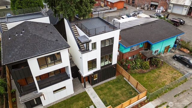 4529 S Orcas St Unit B, Seattle, WA 98118 - drone / aerial view