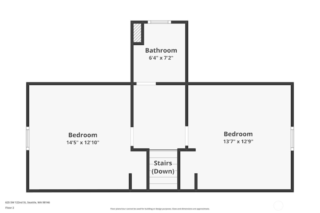 625 SW 122nd St, Seattle, WA 98146 - view of home floor plan