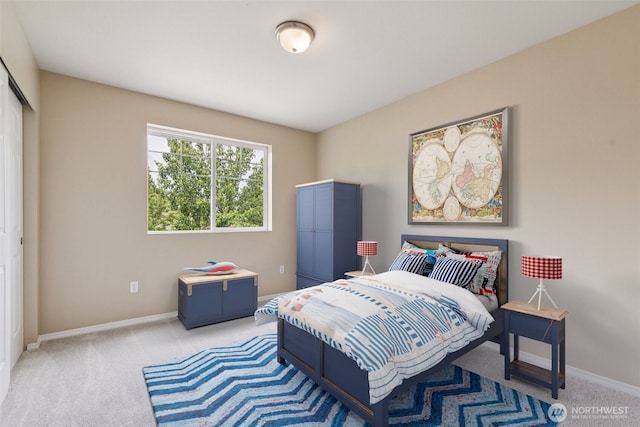 323 Helen St, Sedro Woolley, WA 98284 - carpeted bedroom with baseboards and a closet