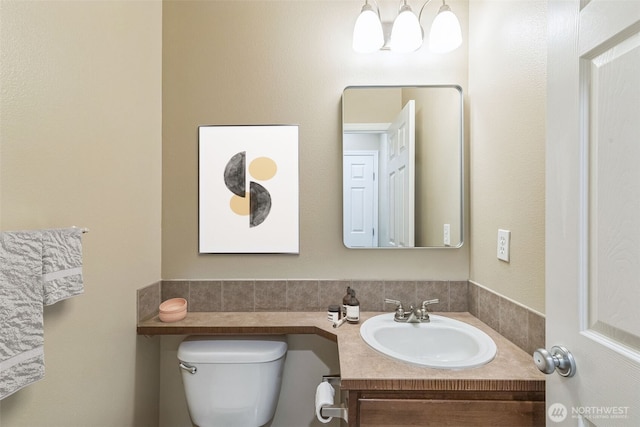 323 Helen St, Sedro Woolley, WA 98284 - bathroom featuring vanity and toilet