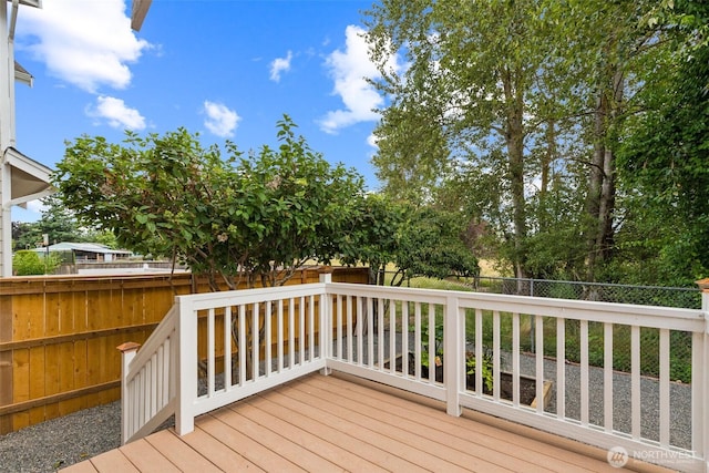 323 Helen St, Sedro Woolley, WA 98284 - view of wooden terrace