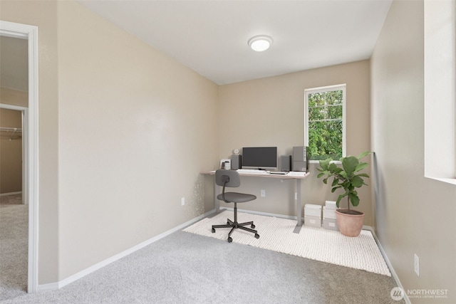 323 Helen St, Sedro Woolley, WA 98284 - carpeted home office featuring baseboards