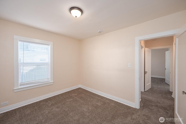225 Basin St SW, Ephrata, WA 98823 - spare room with dark carpet and a smoke detector