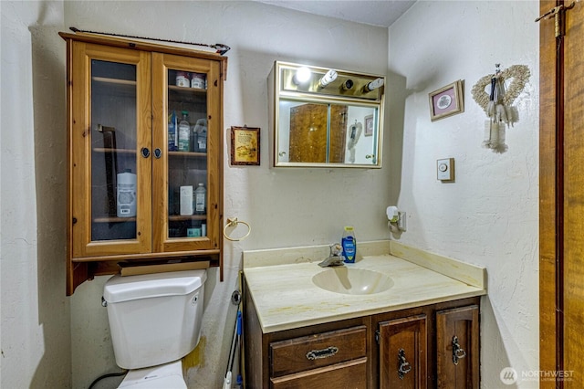 161 Lupine Dr, Sequim, WA 98382 - half bath with vanity and toilet
