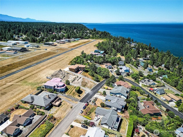 161 Lupine Dr, Sequim, WA 98382 - drone / aerial view of a large body of water