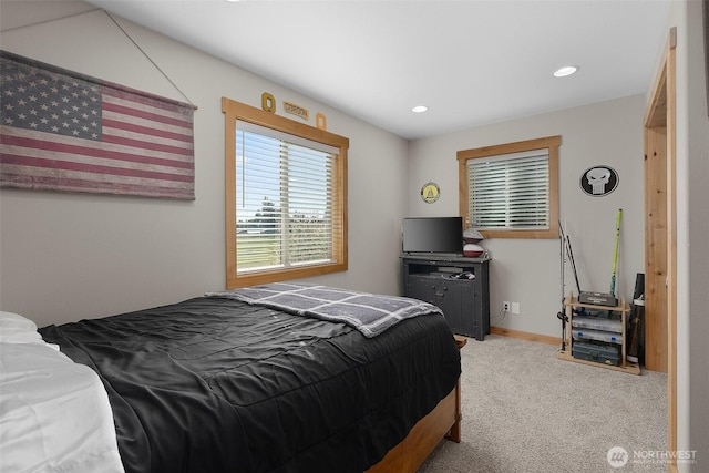 3146 State Route 508, Onalaska, WA 98570 - bedroom with carpet floors and recessed lighting