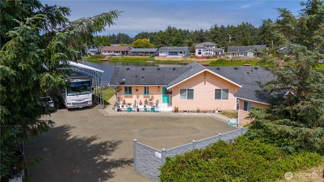 118 Ocean Lake Way NE, Ocean Shores, WA 98569 - rear view of property with a water view