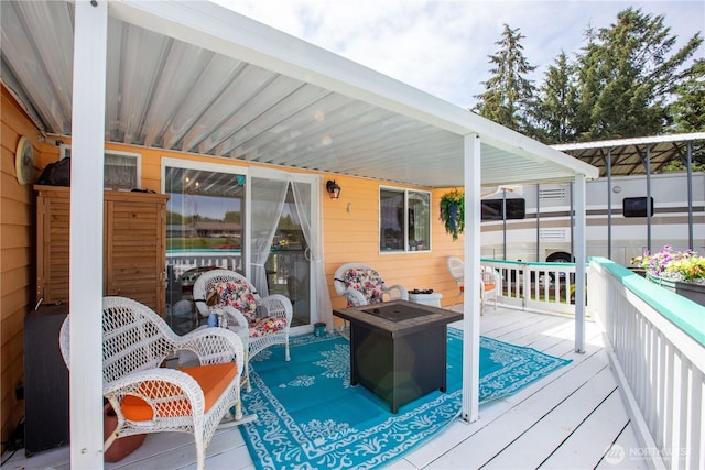 118 Ocean Lake Way NE, Ocean Shores, WA 98569 - view of wooden terrace