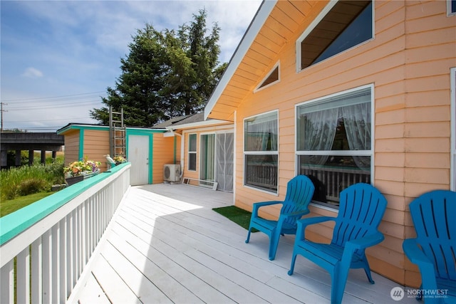 118 Ocean Lake Way NE, Ocean Shores, WA 98569 - view of wooden terrace