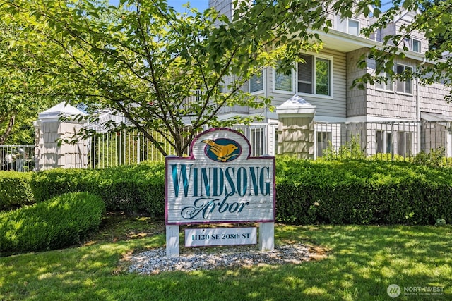 11130 SE 208th St Unit N101, Kent, WA 98031 - community sign featuring a lawn
