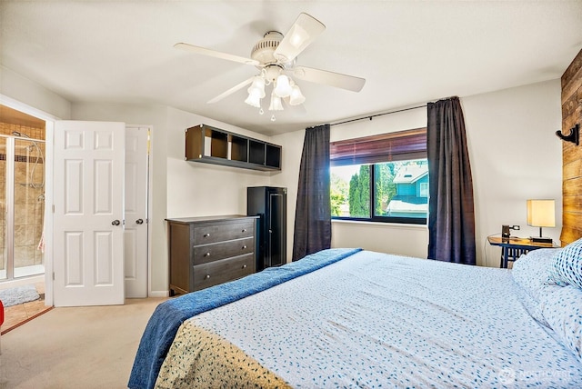 9304 Farwest Dr SW, Tacoma, WA 98498 - carpeted bedroom with a ceiling fan